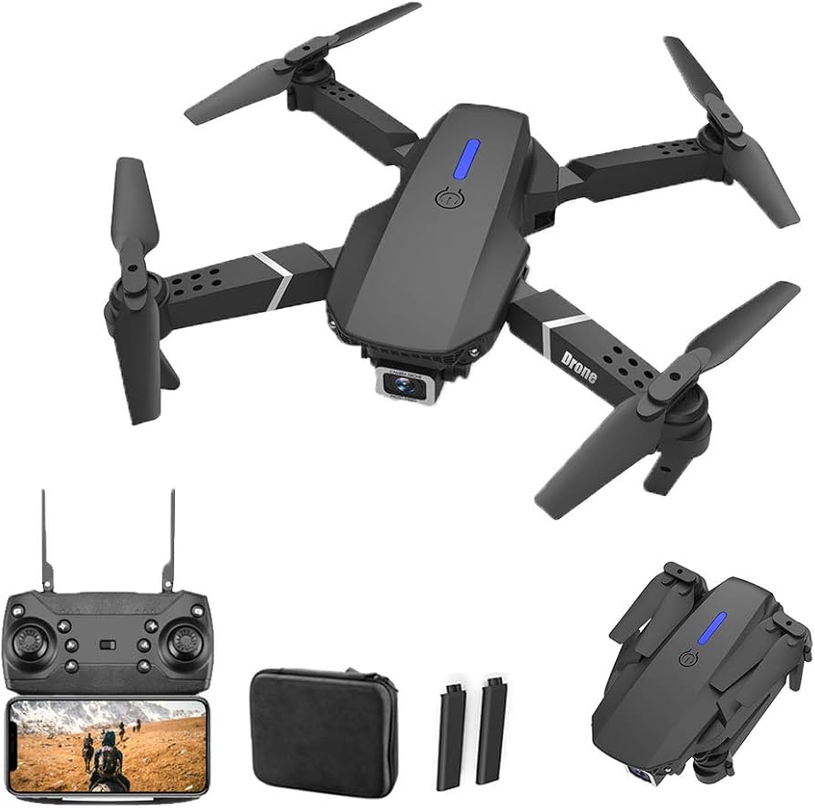 Mini Drone 4k Uhd 24 Ghz Ready E88 Pro